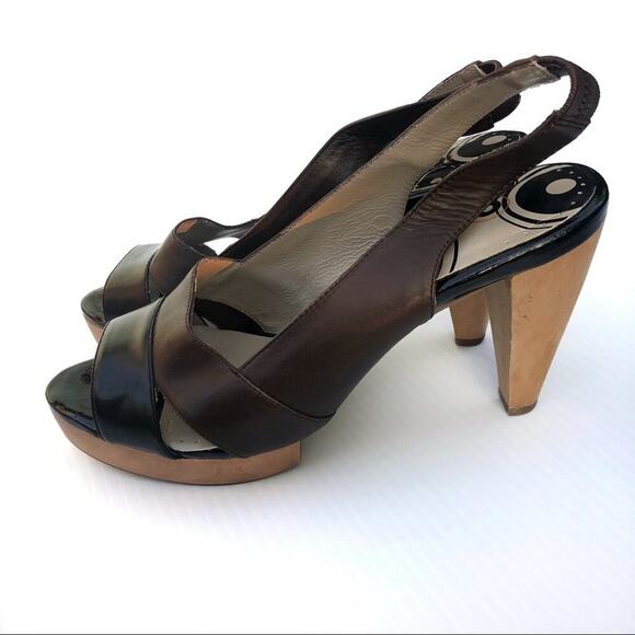 Studio by Gabriella Rocha slingback platform heels - Picture 1 of 13
